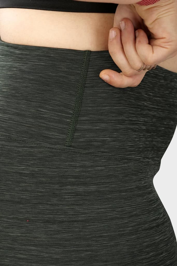 Essential Melange Leggings Olive — photo 5