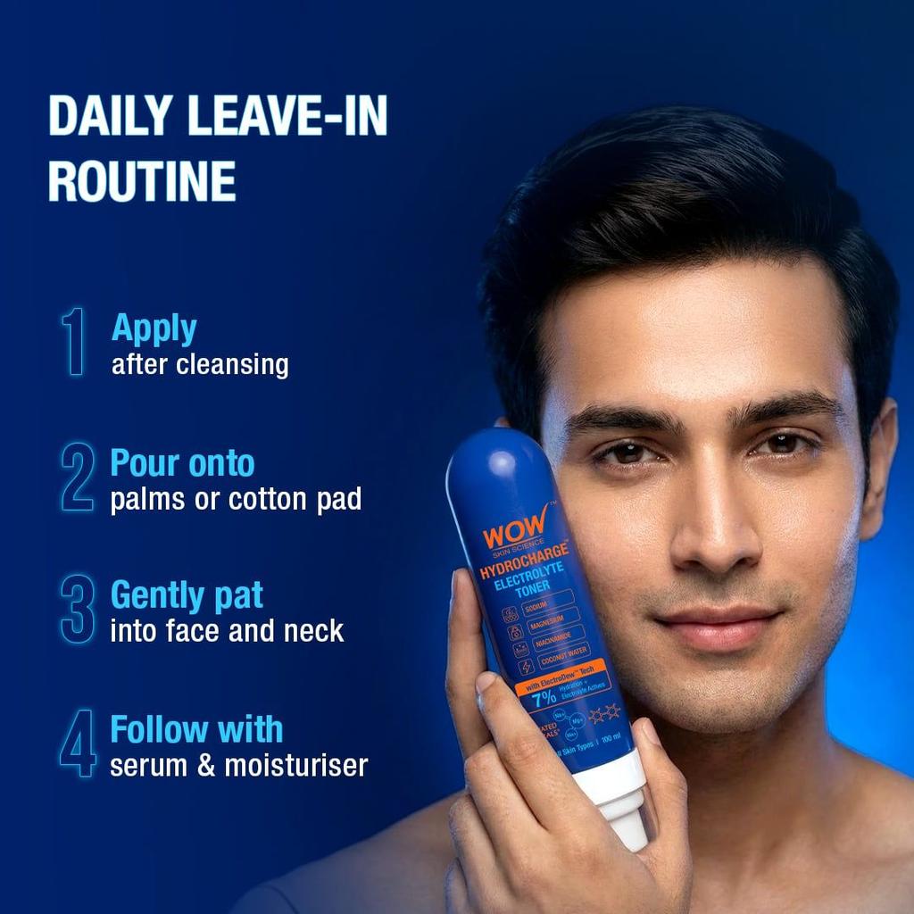 HydroCharge Electrolyte Toner Deep Hydration with Coconut Water