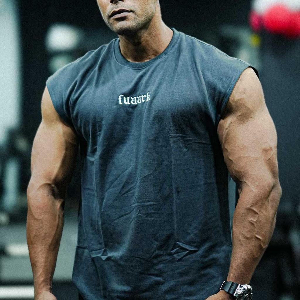 Blackout Capsleeves Tank Dark Grey