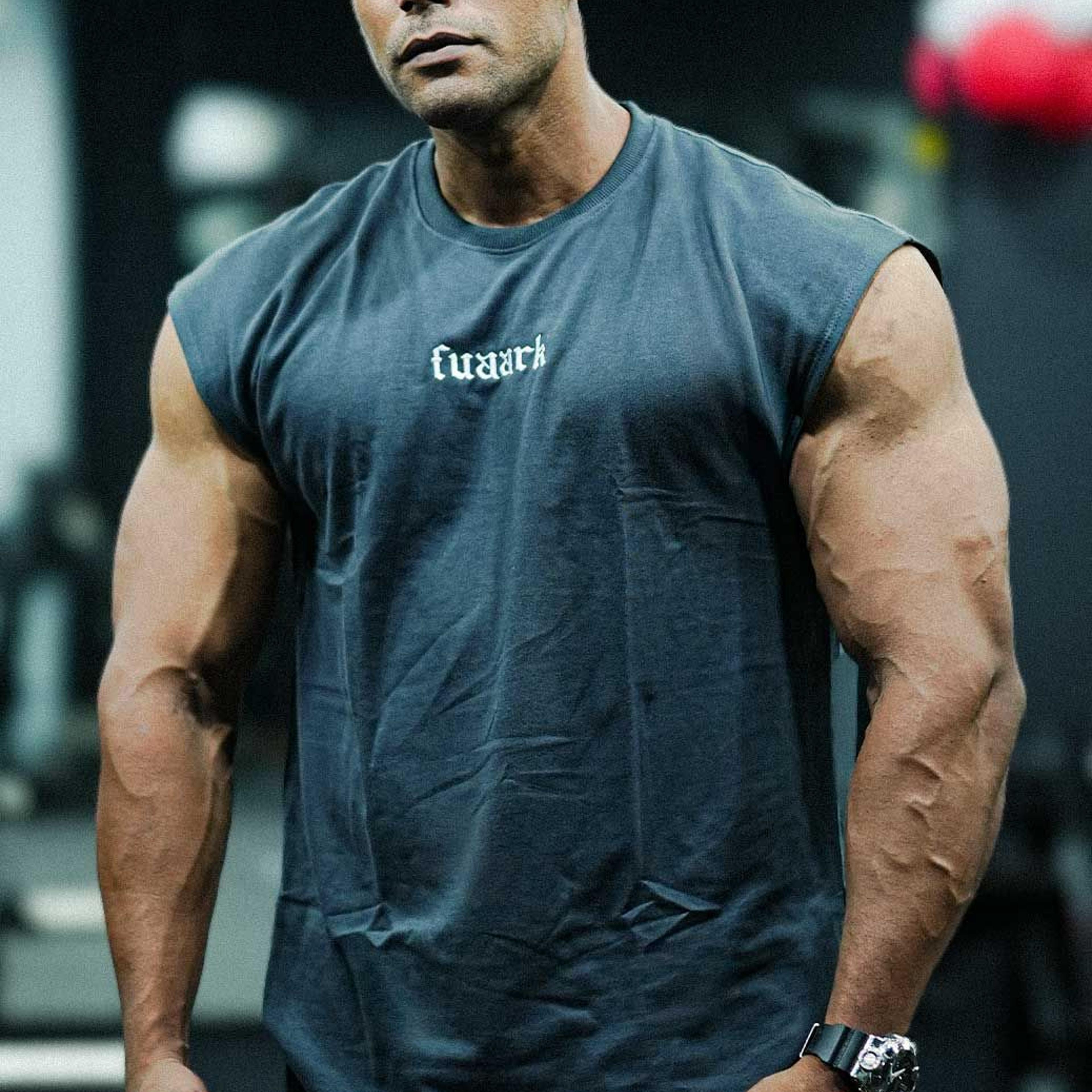Blackout Capsleeves Tank Dark Grey