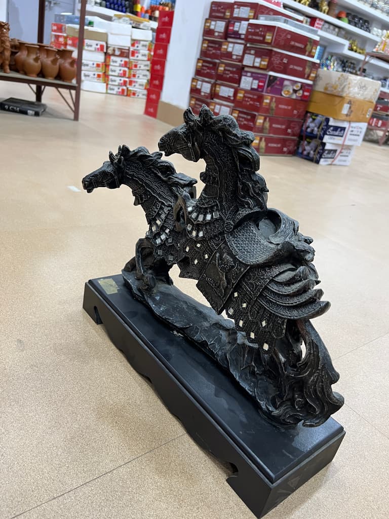 Bronze Horse Statue | Sculpture | Bronze | Brown