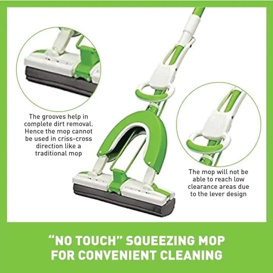 Scotch-Brite Butterfly Mop - with Butterfly Squeezing Mechanism | Comes with 1 Additional Refill — photo 2