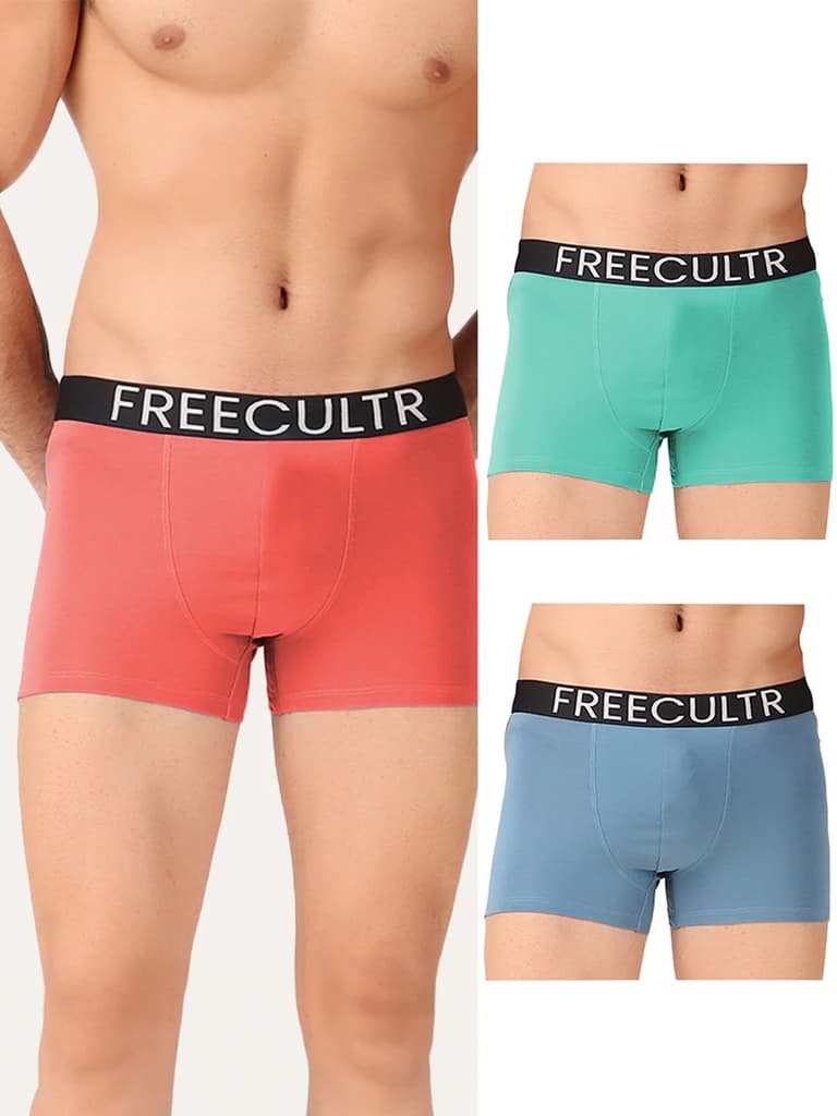 Men's Organic Cotton Trunks Pack of 3 — photo 13