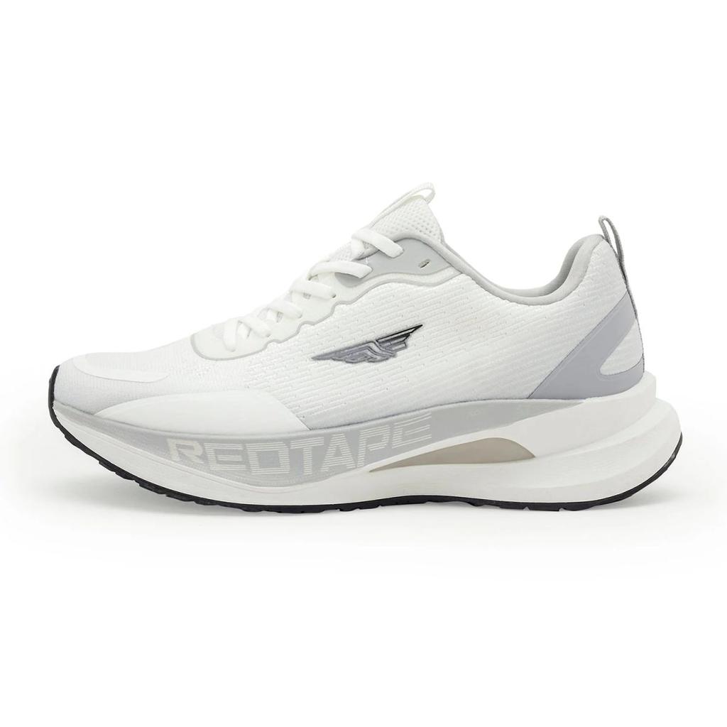 Athleisure Sports Shoes for Men in White and Grey | Low-Cut Shoes. — photo 3