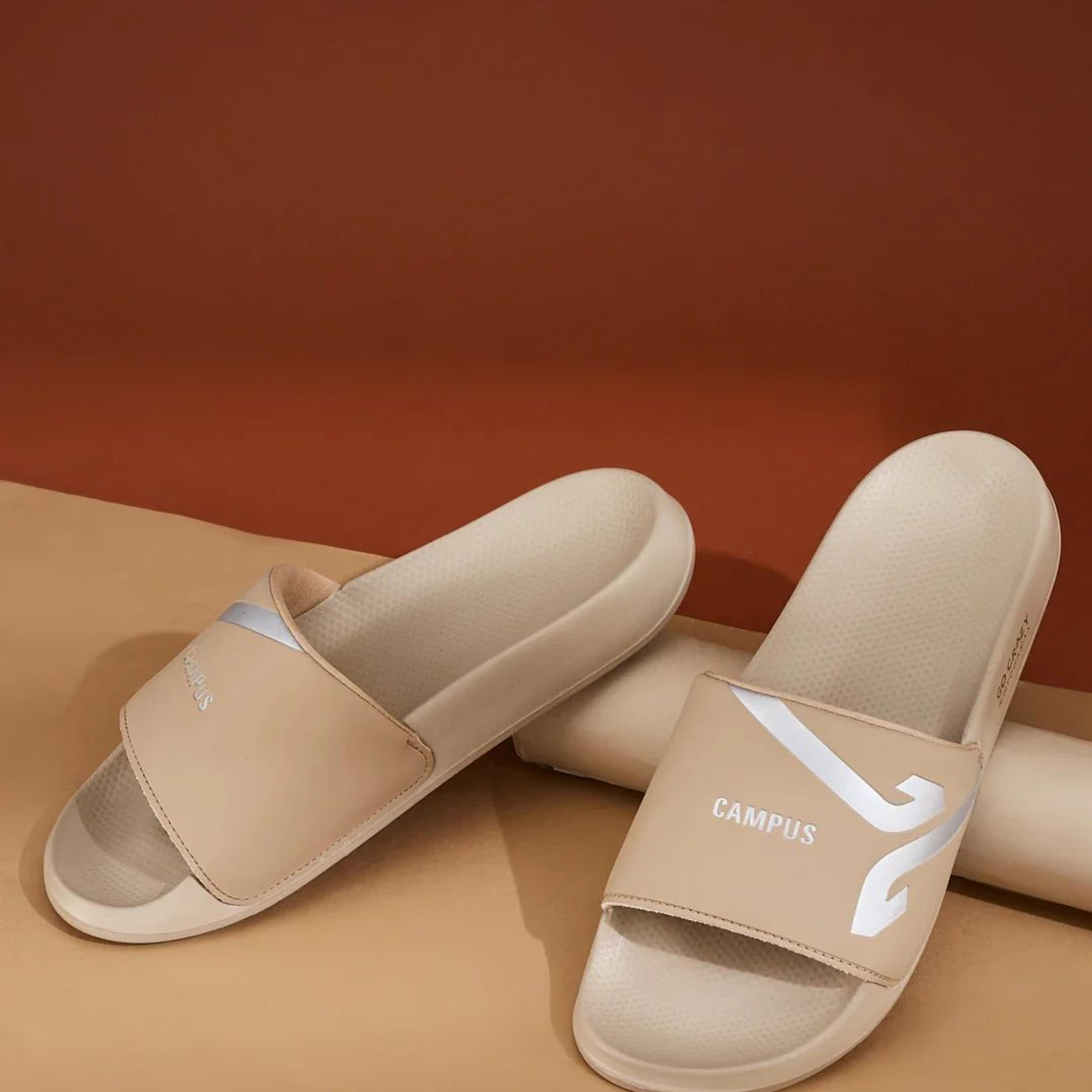 SL-476 Beige Men's Slides