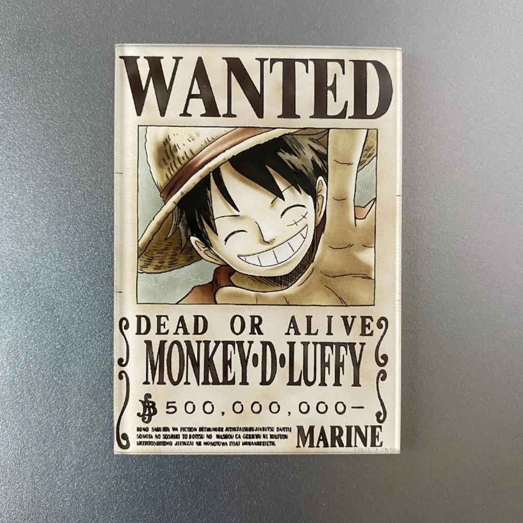 Latest Bounty Fridge Magnet | One Piece Anime Collectible Magnets — Luffy