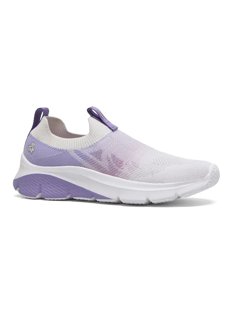 CALDEN White Women's Walking Shoes — White / 4