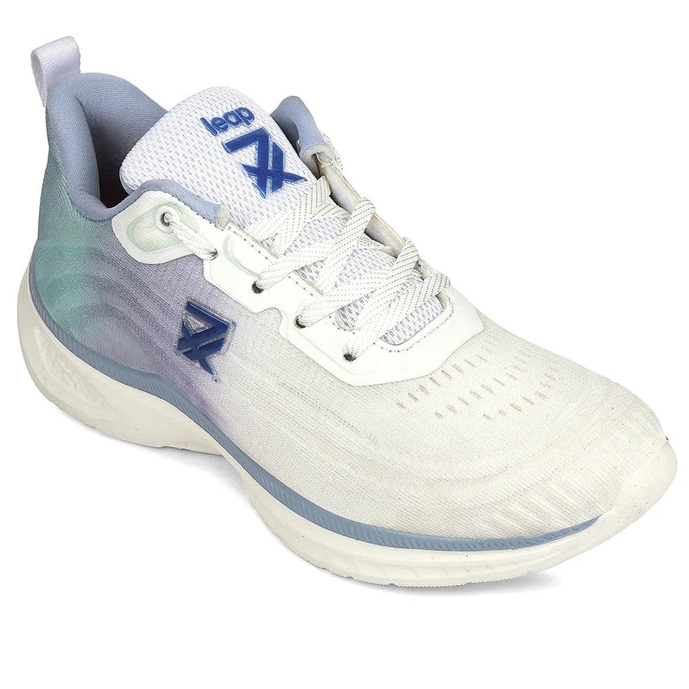 Leap7x Purple Sports Lacing Running Shoes For Women RWL-58 By Liberty — 3/36 / Purple