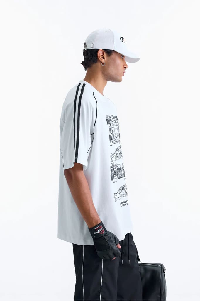 Racers Core Oversized T-shirt — photo 7