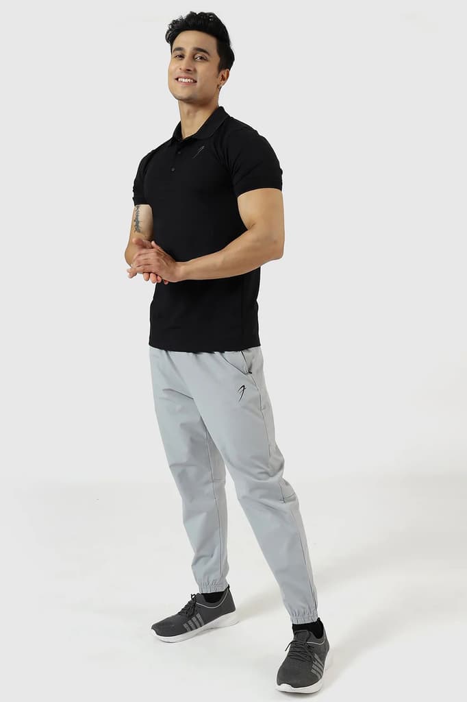 Aura Polo T-shirt Black — photo 6