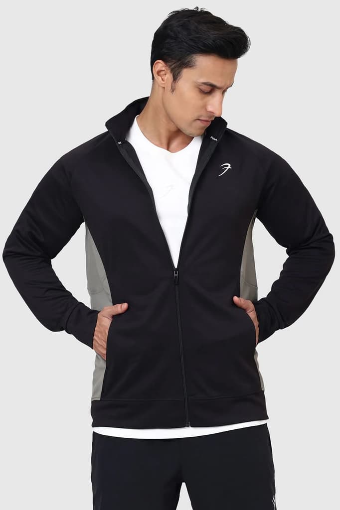 Polish Colourblock Jacket Black — photo 6