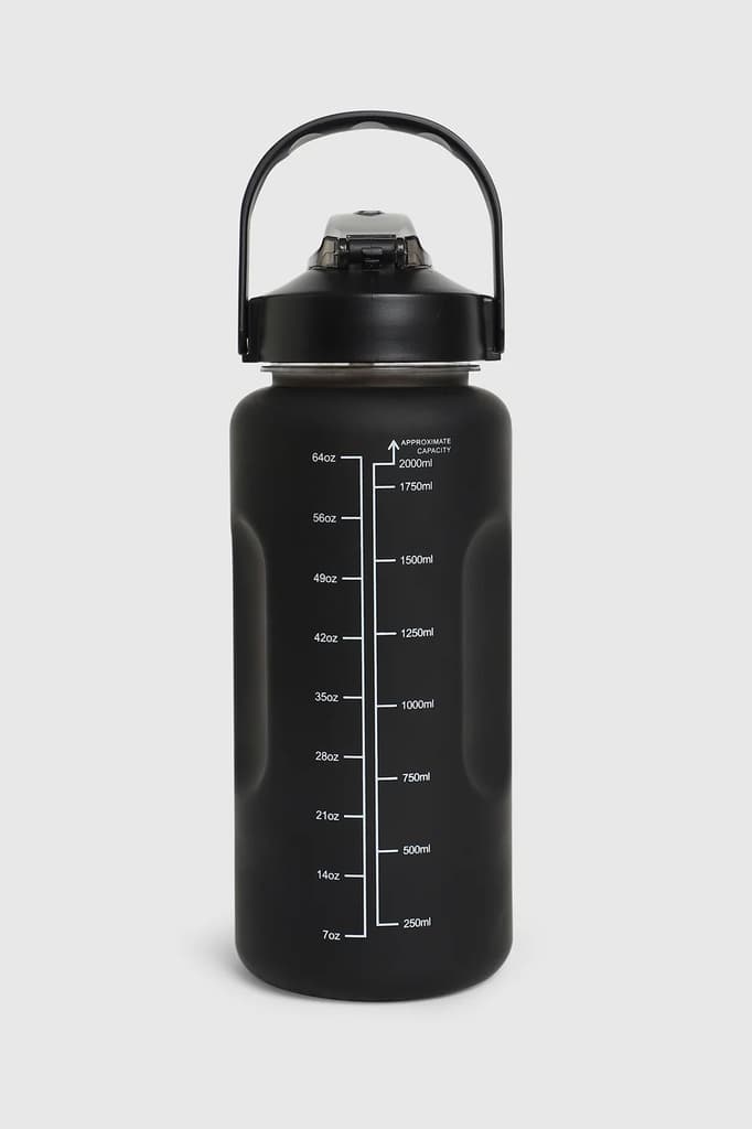 Hydrate 2 Ltr Gallon Bottle Black — photo 4
