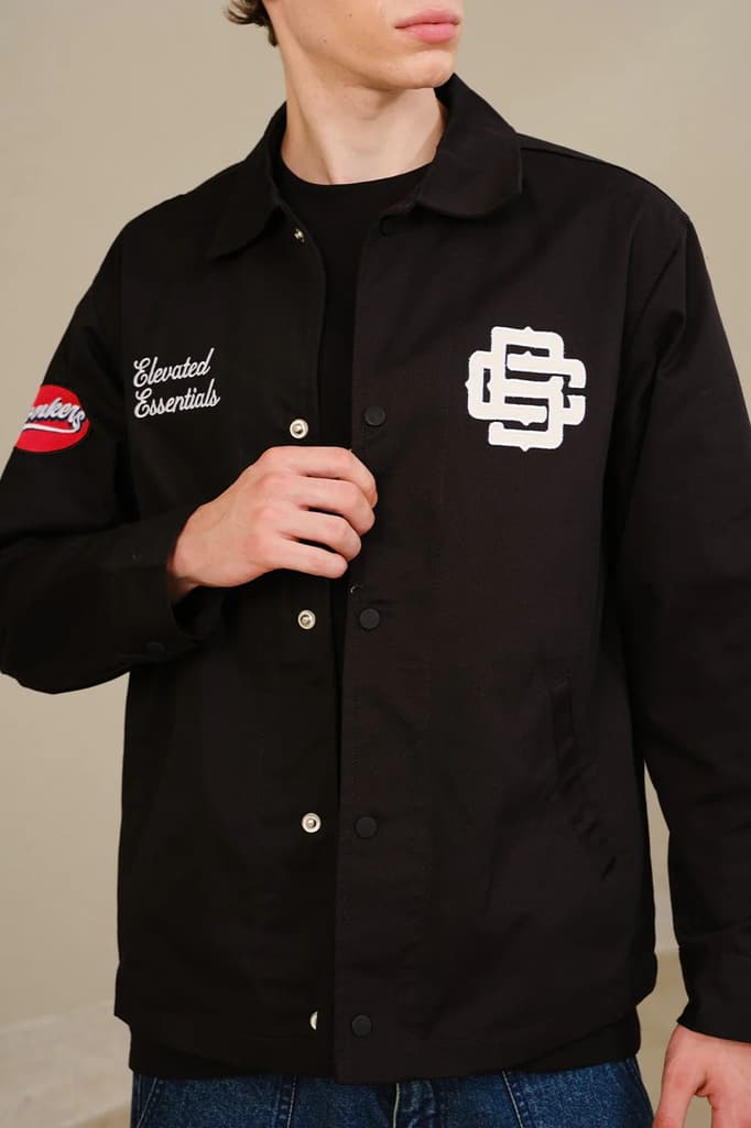 Black Varsity Shacket — photo 5