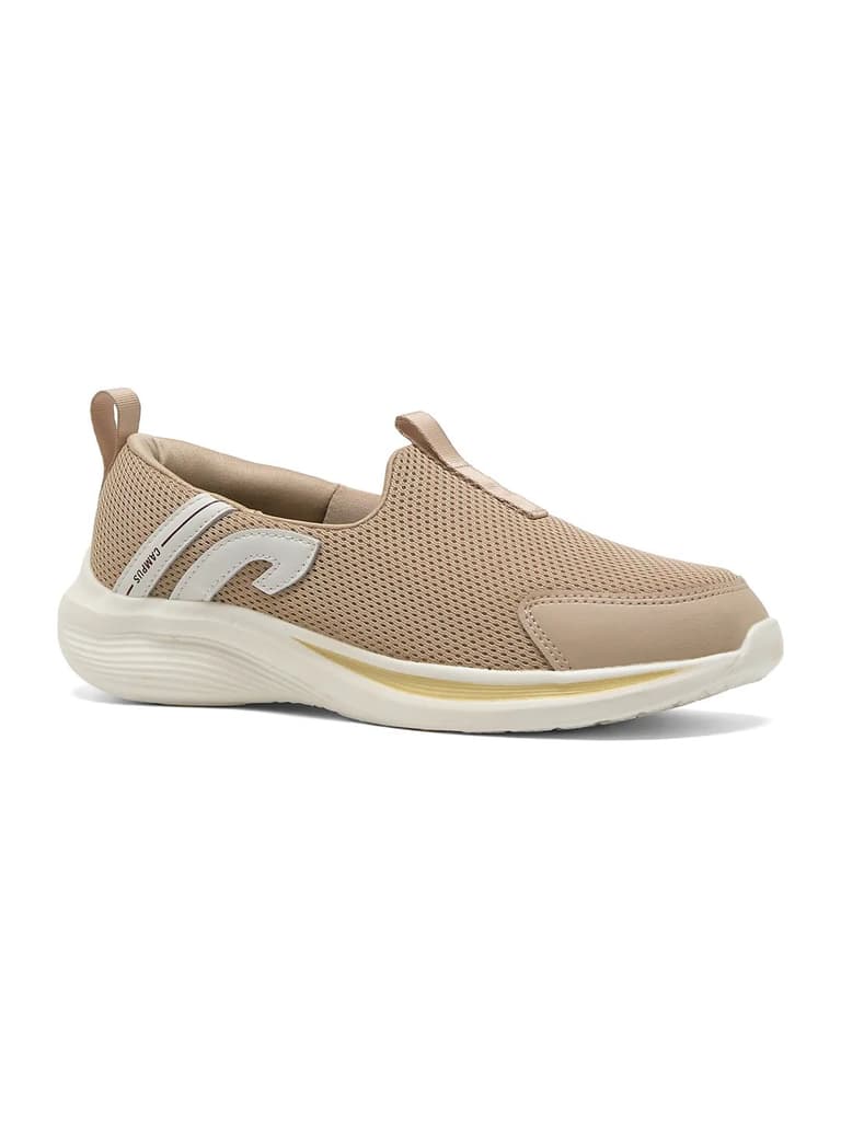 AMBLE Beige Women's Walking Shoes — Beige / 4