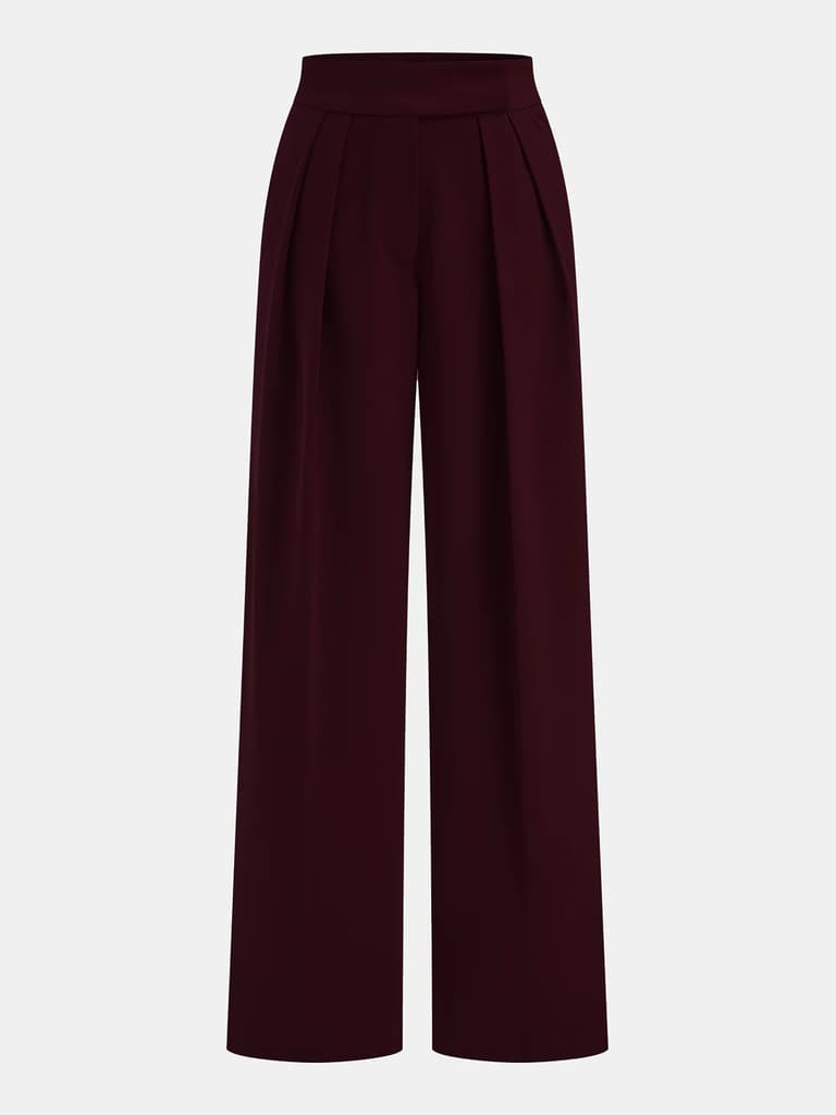 Fine Pleat Tailored Trousers — photo 10