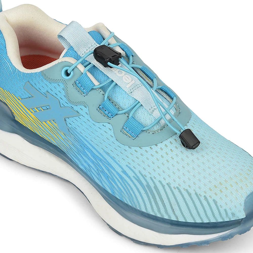 Leap7x Sky Blue Sports Lacing Running Shoes For Women CHELSY-3 By Liberty — photo 4