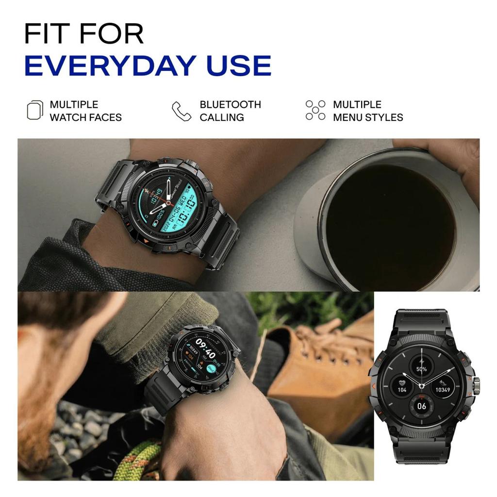 boAt Lunar Atlas | Smartwatch with 1.39" Bright HD Display, App-Powered GPS Tracking & Rugged Metallic Finish — photo 8