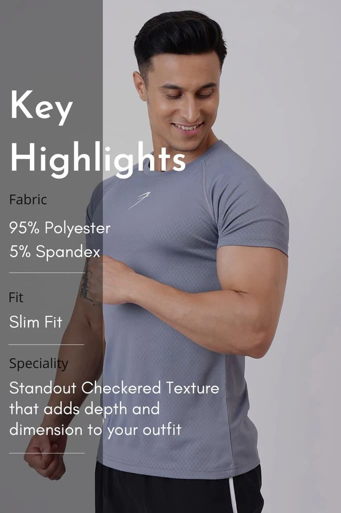 Grain T-shirt Grey — photo 7