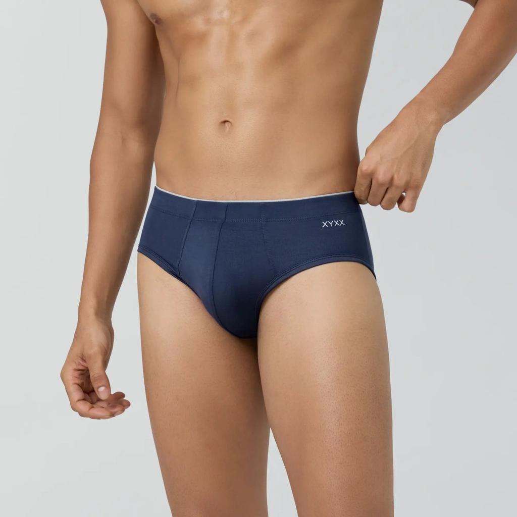 Super Combed Cotton-Modal Briefs - Estate Blue — photo 6