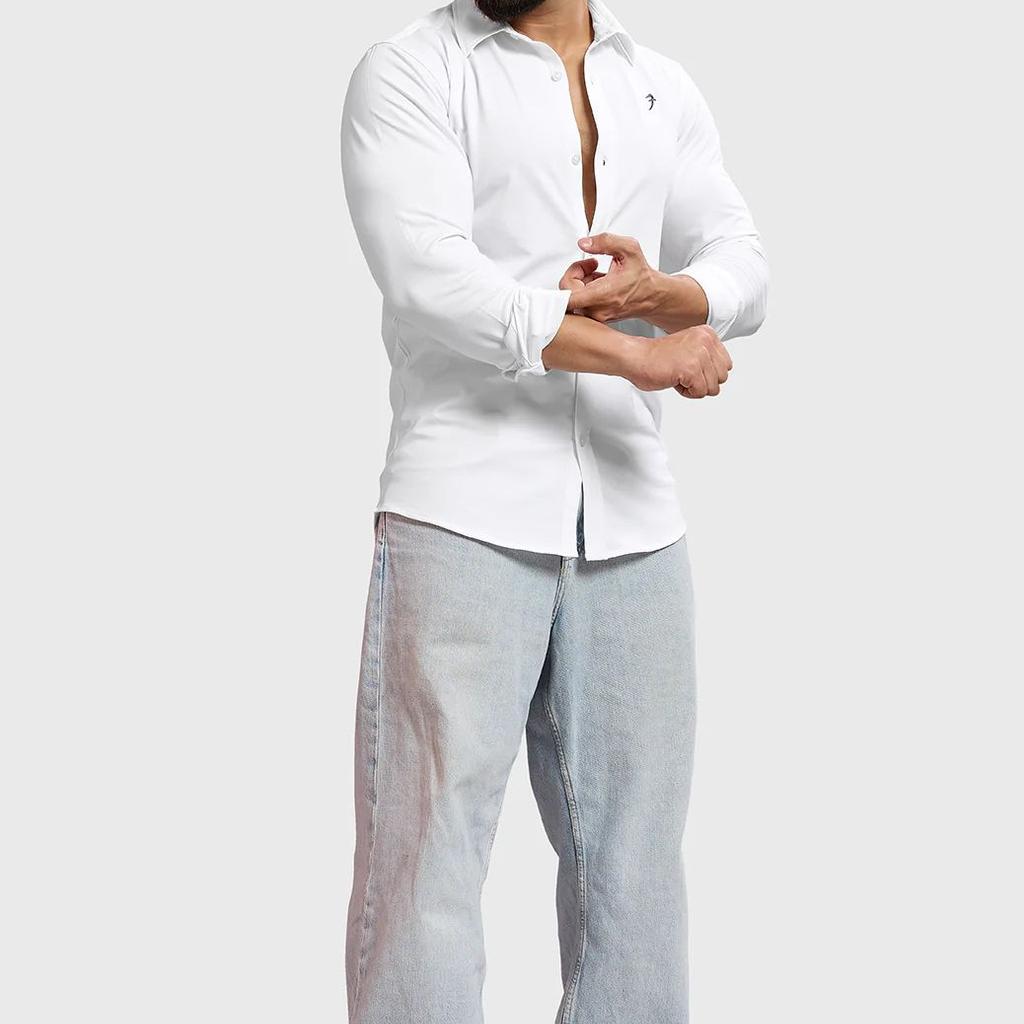 Aero Fullsleeves Shirt White