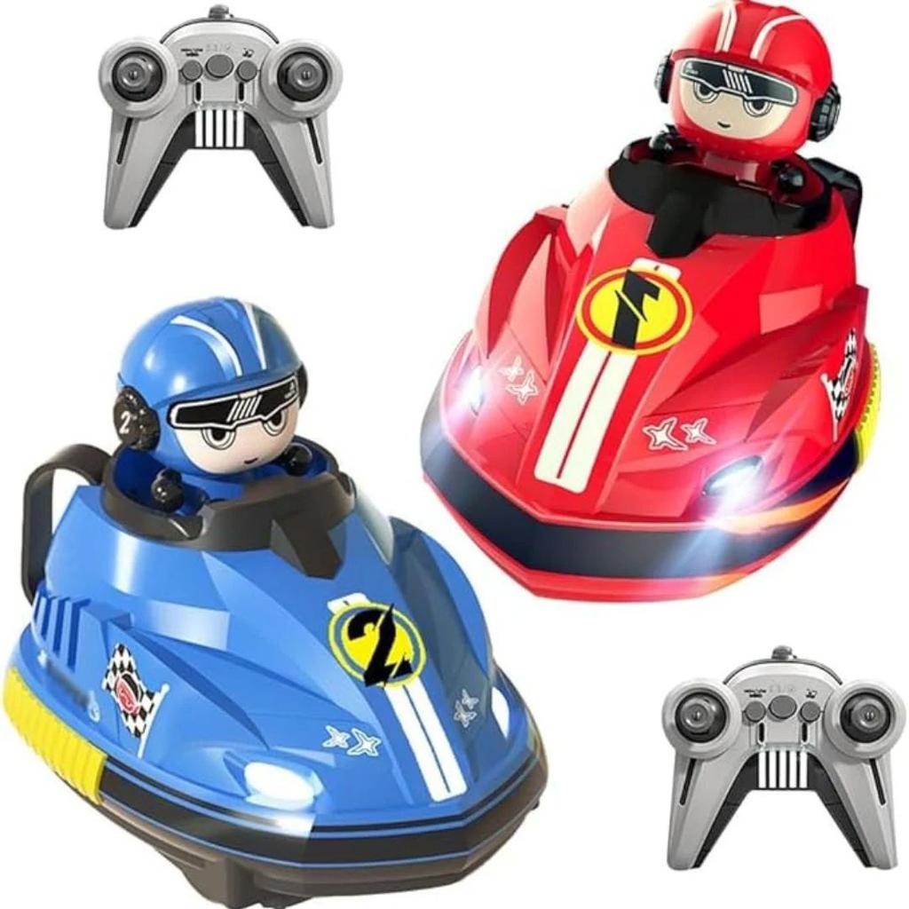 Go Kart Battle Remote Control Car Set – 2 Player RC Collision Cars — photo 2