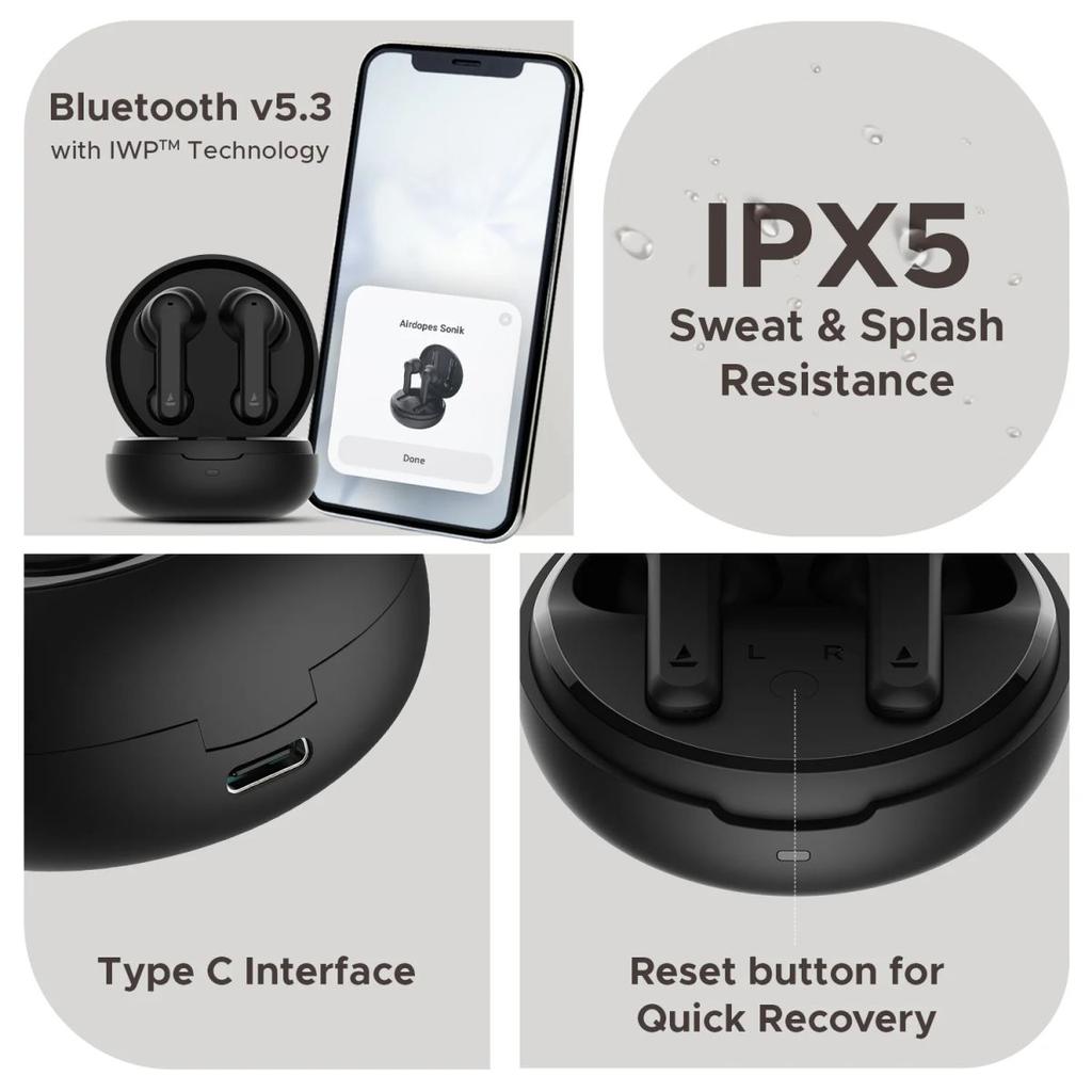 boAt Airdopes Sonik | Wireless Earbuds with 60 Hours Playback, Bluetooth v5.3, ENx™ Technology, ASAP™ Charge — photo 10