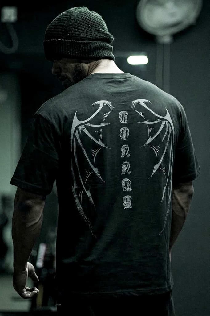 Void Angel Oversized T-shirt Black — photo 2