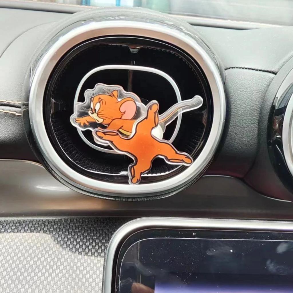 Tom Jerry Spike Car Air Vent Clip Spinner | Funny Rotating Dashboard Decor — photo 4