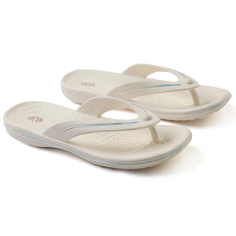 A-HA Off White Casual Slipper For Women MINY By Liberty — photo 5