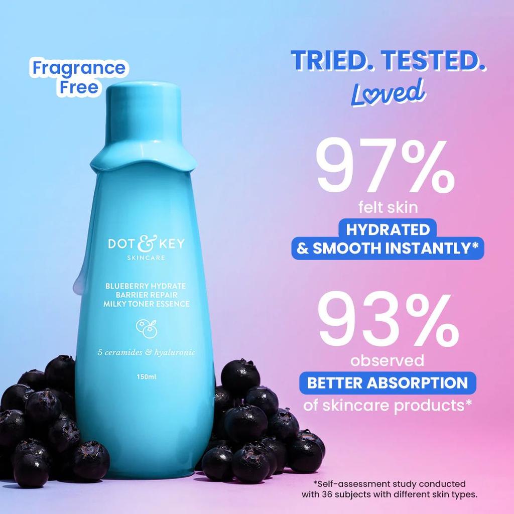 Blueberry Hydrate Barrier Repair Milk Face Toner — photo 5