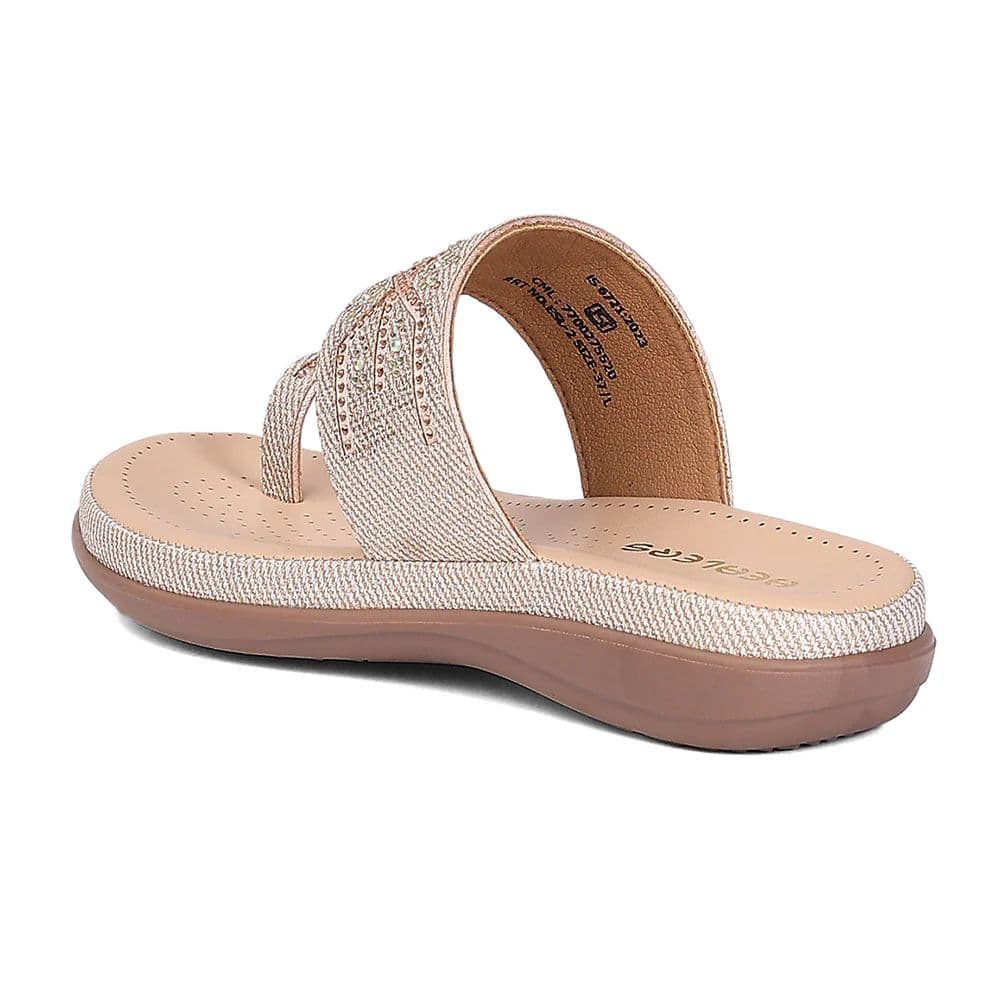 Healers ESL-2 Women's Peach Casual Slip-On Slippers - PARTY EDIT Special — photo 3