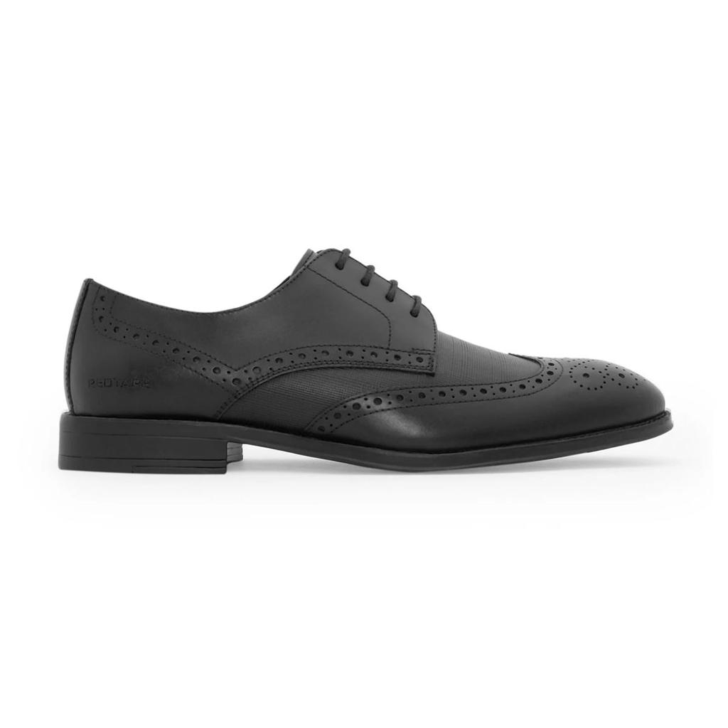 Derby Shoes for Men in Black | Formal Leather Shoes — photo 2