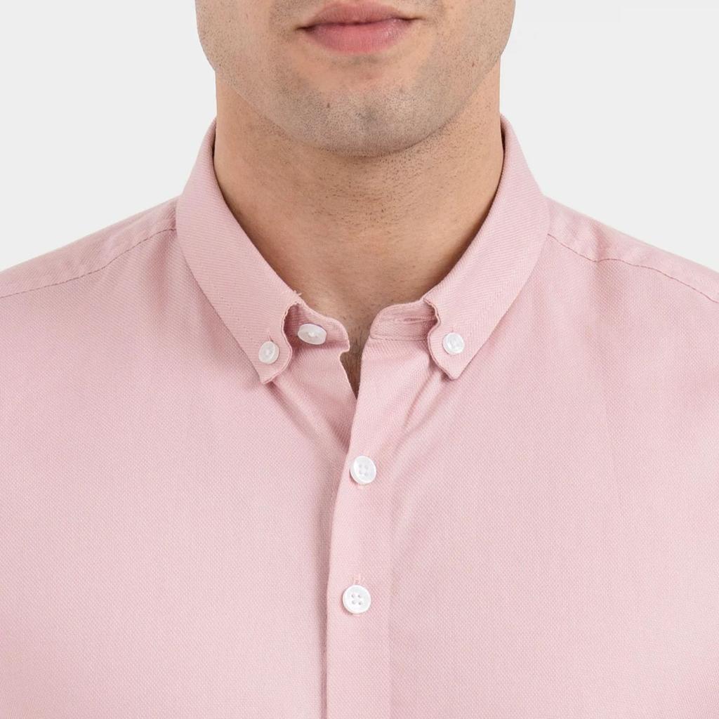 Shirts for Men in Dusky Pink | Birdeye Full Sleeve Formal Shirt — photo 4