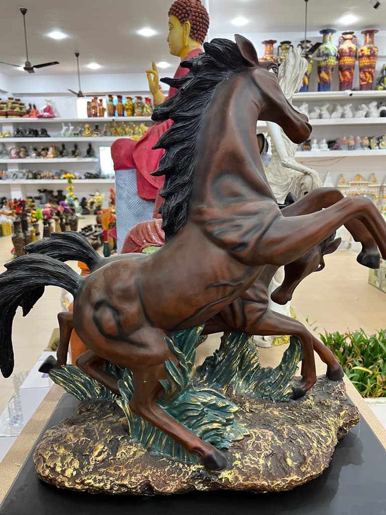 Bronze Horse Statue | Sculpture | Bronze | Gold