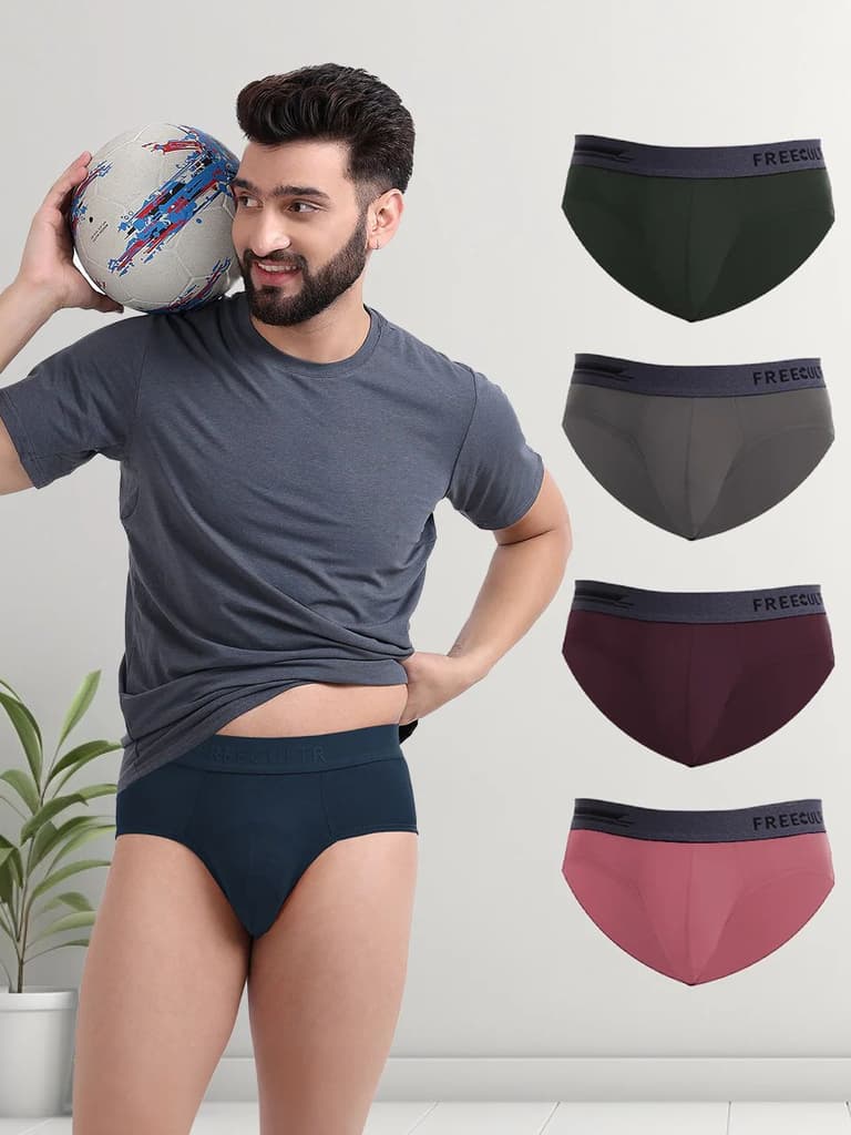 Men's Anti-Bacterial Micro Modal Brief (Pack of 5) — photo 10