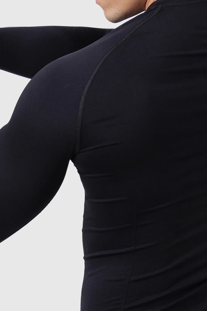 Power Seamless Fullsleeves T-shirt Black — photo 5