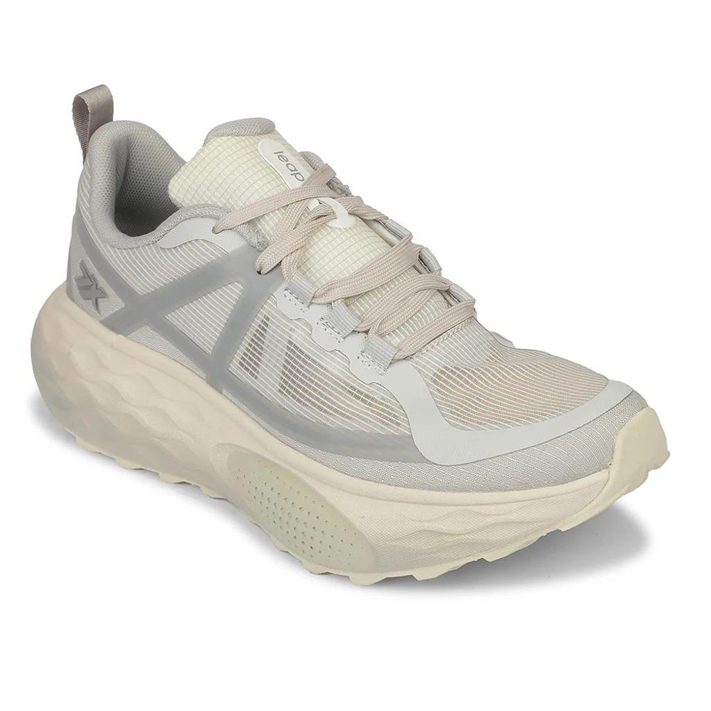 LEAP7X ZQ-WFM-06 Grey Sports Non Lacing Walking Shoes for Men by Liberty