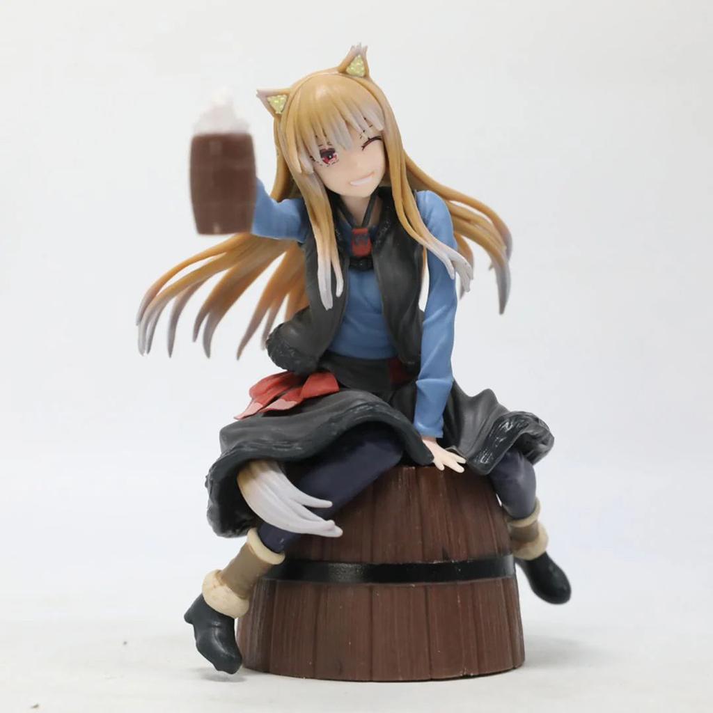Spice and Wolf – Holo PVC Action Figure Sitting on Barrel (15cm) — photo 2
