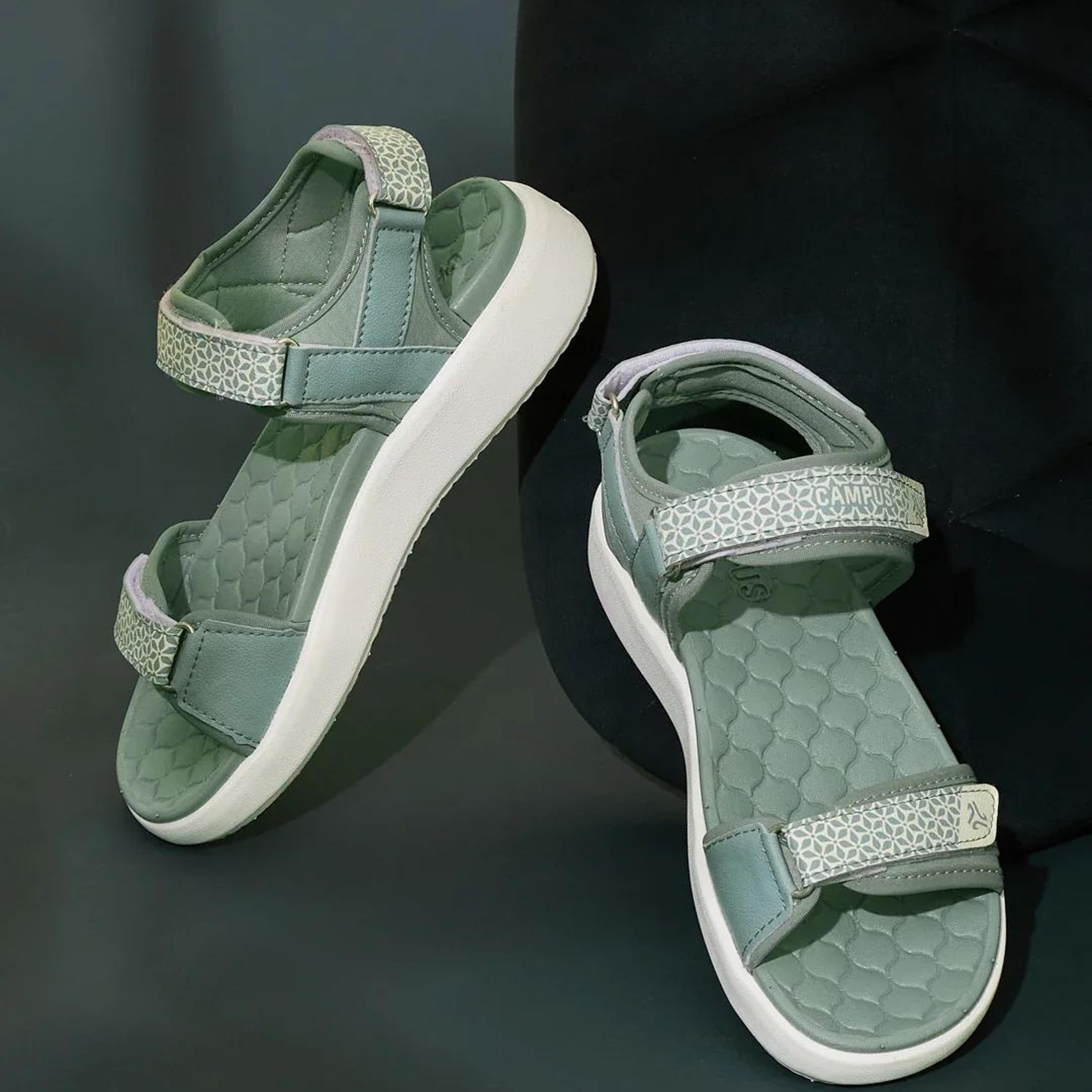 GC-22181L Green Women's Sandals