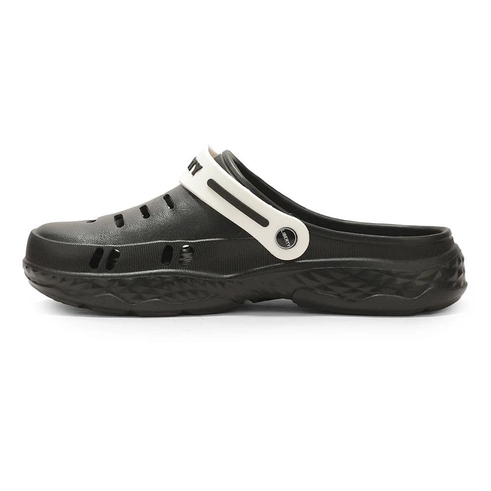 A-HA Casual Black Clogs For Men BEACHRIDEM By Liberty — photo 7