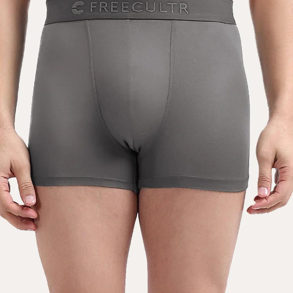 Men's Anti-Bacterial Micro Modal Trunk in Solid Waistband (Pack of 1)