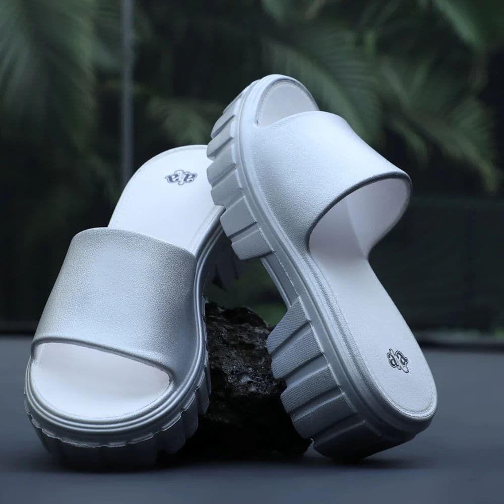 A-HA Grey Casual Sandal For Women LB46-01E By Liberty — photo 4
