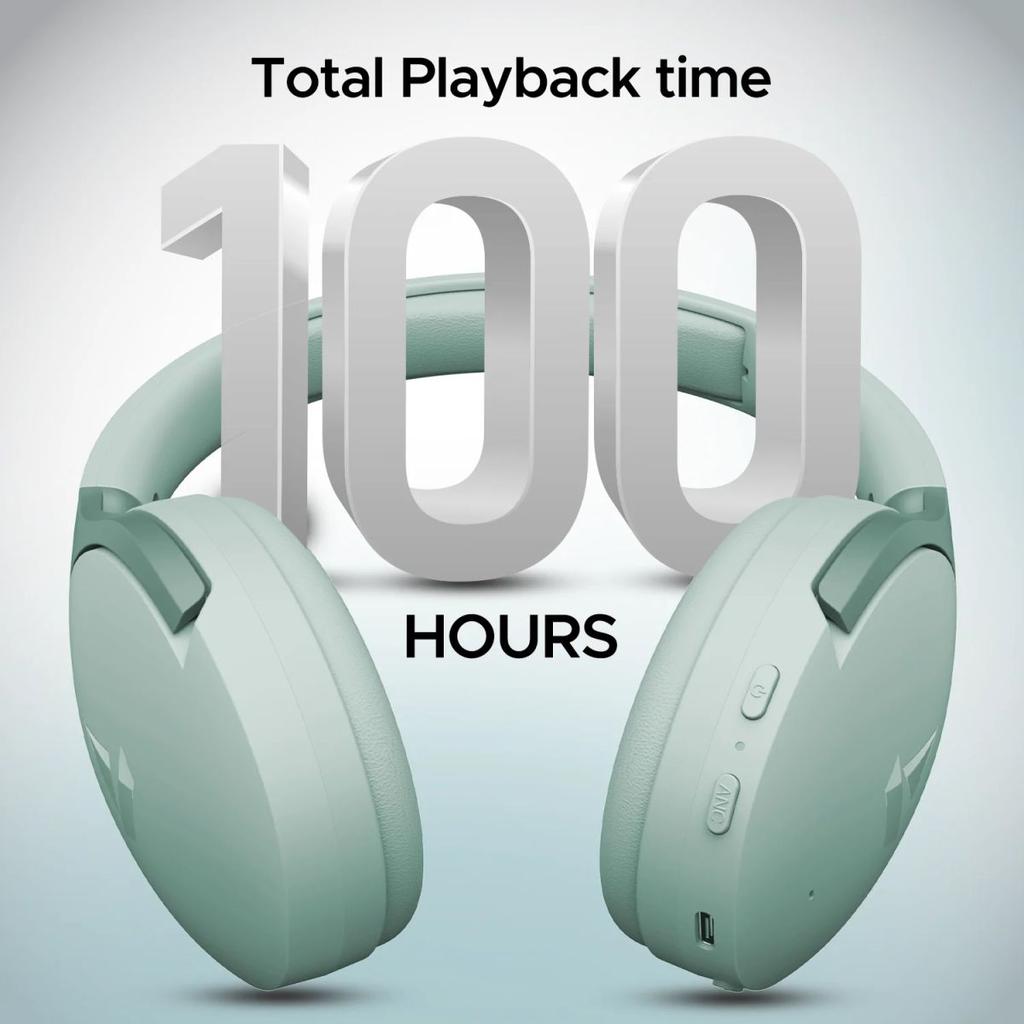boAt Rockerz 551ANC | Noise Cancelling Wireless Headphone, Upto 100 Hours Playback, 40mm Driver, ENx™ Technology, Custom-tuned EQ Mode — photo 10
