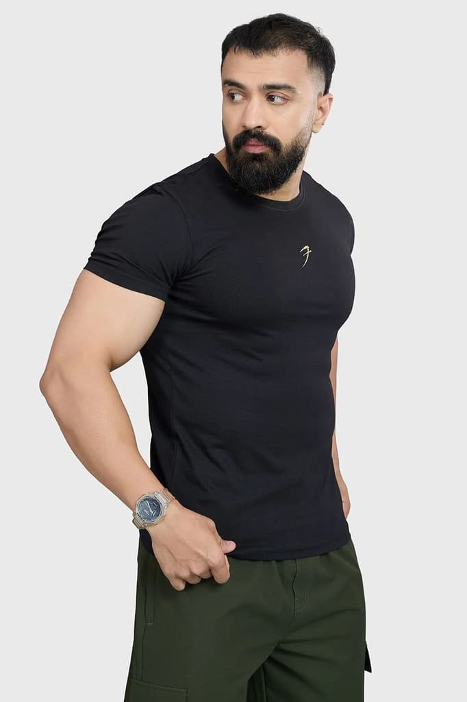 Brisk T-shirt Black — S