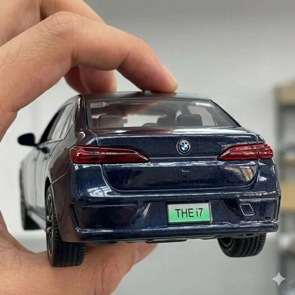 MSZ Official Licensed Diecast 1:47 BMW i7 – Premium Luxury Sedan Replica — photo 3