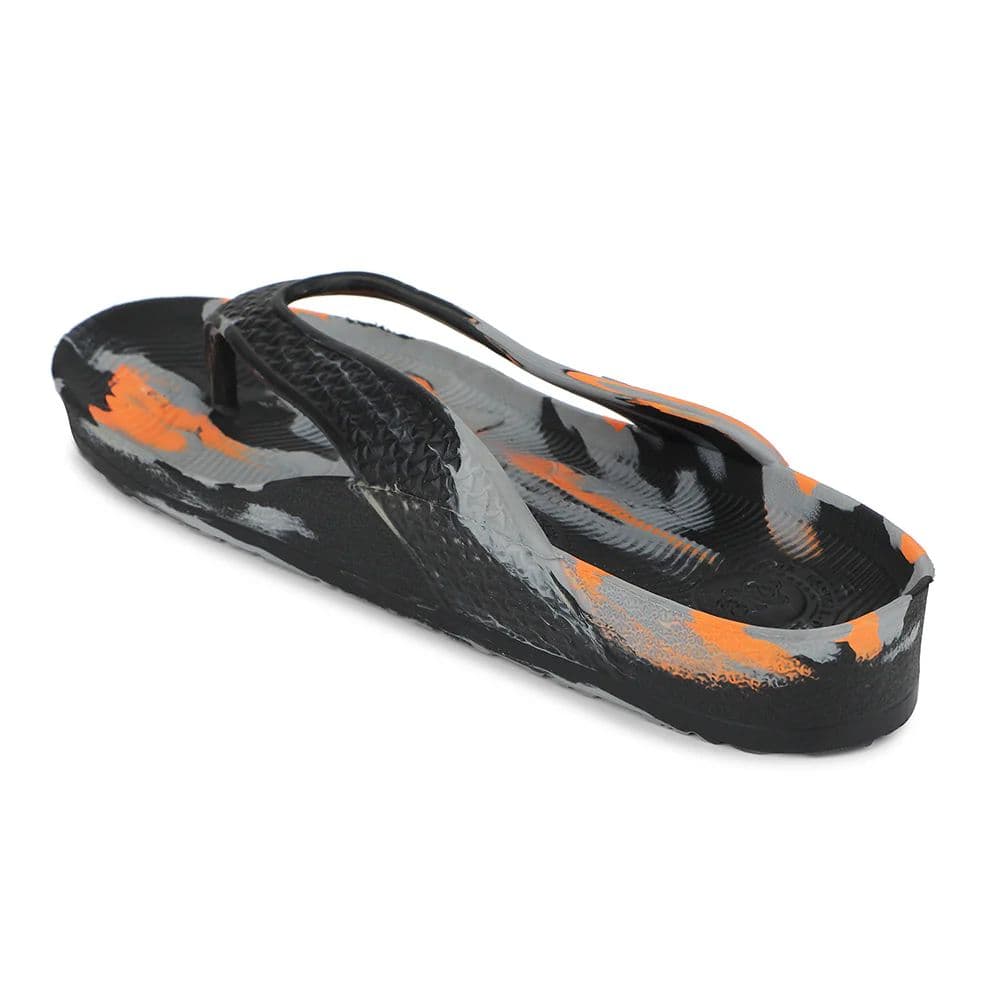 A-HA Black Casual Slipper For Men HAPPYFEET1 By Liberty — photo 4