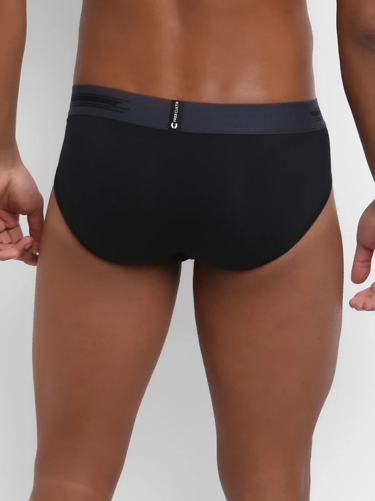 Men's Anti-Bacterial Micro Modal Brief in Contrast Waistband (Pack of 3) — photo 5