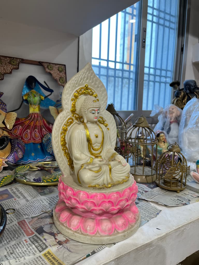 Buddha Statue | Sculpture | Bronze | Gold