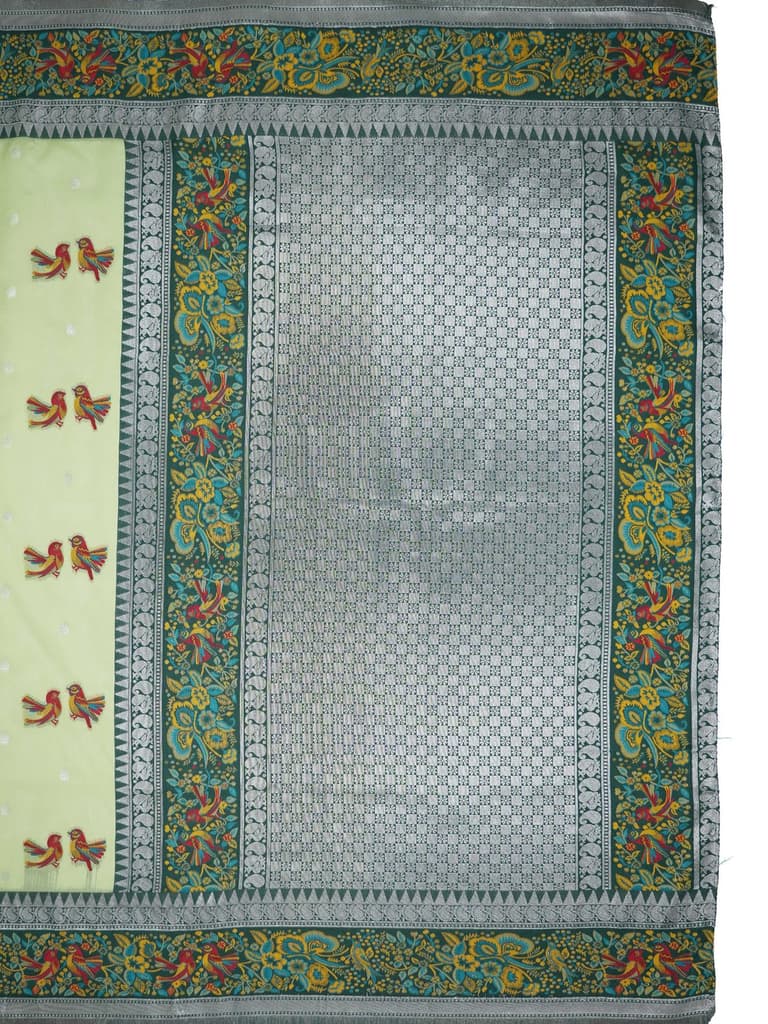Mimosa Women's Woven Design Banarasi Style Art Silk Saree With Blouse Piece : SA00001992PSFREE — photo 6