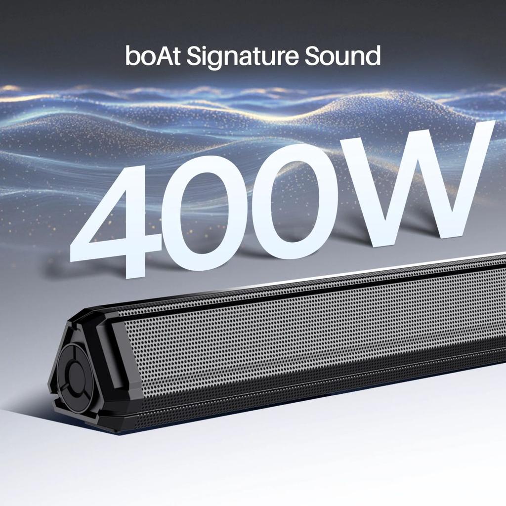 boAt Aavante Bar 3200D Pro | 400W Bluetooth Soundbar, 5.1 Surround Sound System, Dolby Audio, Wall Mountable — photo 2